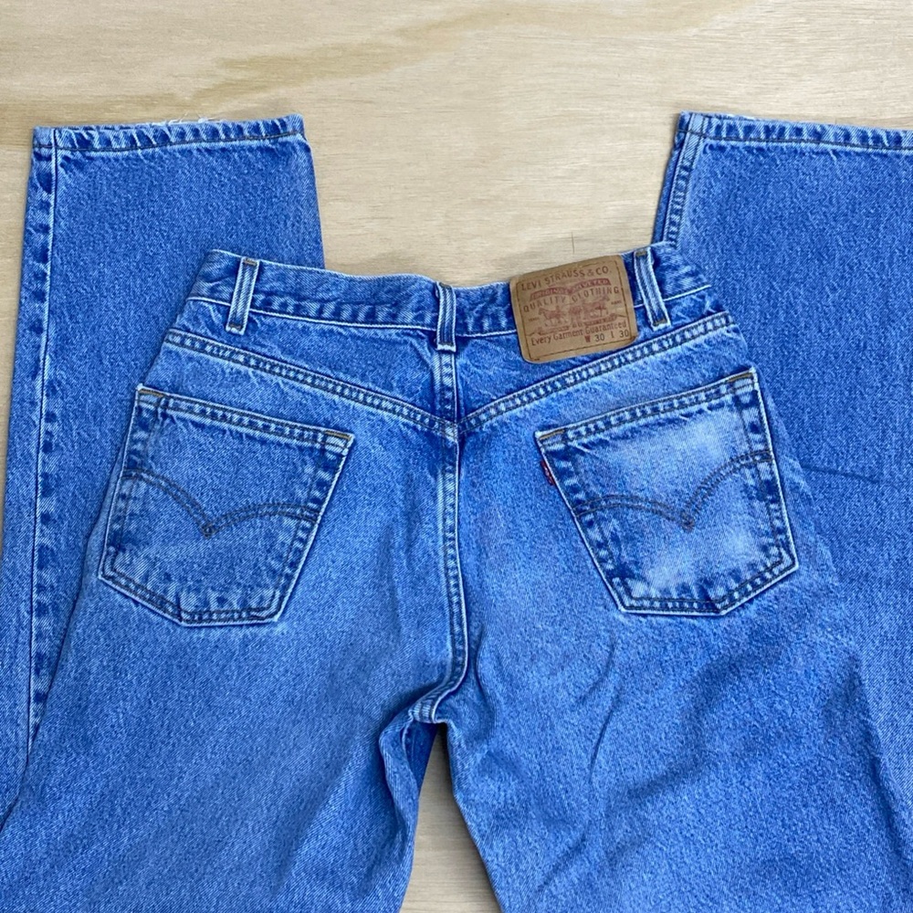 Levi's 901 Vintage Womens Jeans high Tag 30x30 Relaxed Straight Leg Tag W28 L29
